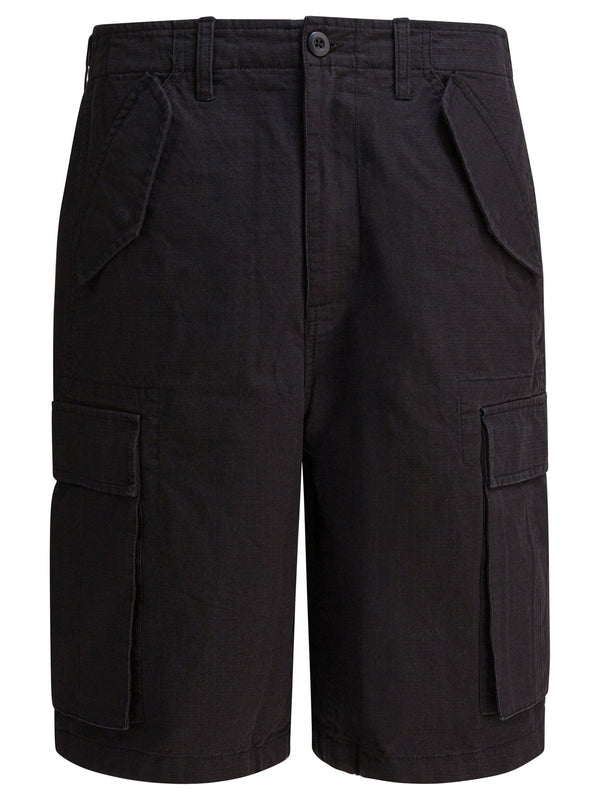Stussy Cargo Ripstop Black Shorts