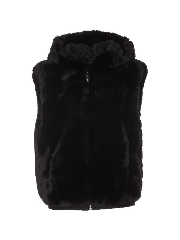 State Bunny Faux Fur Vest