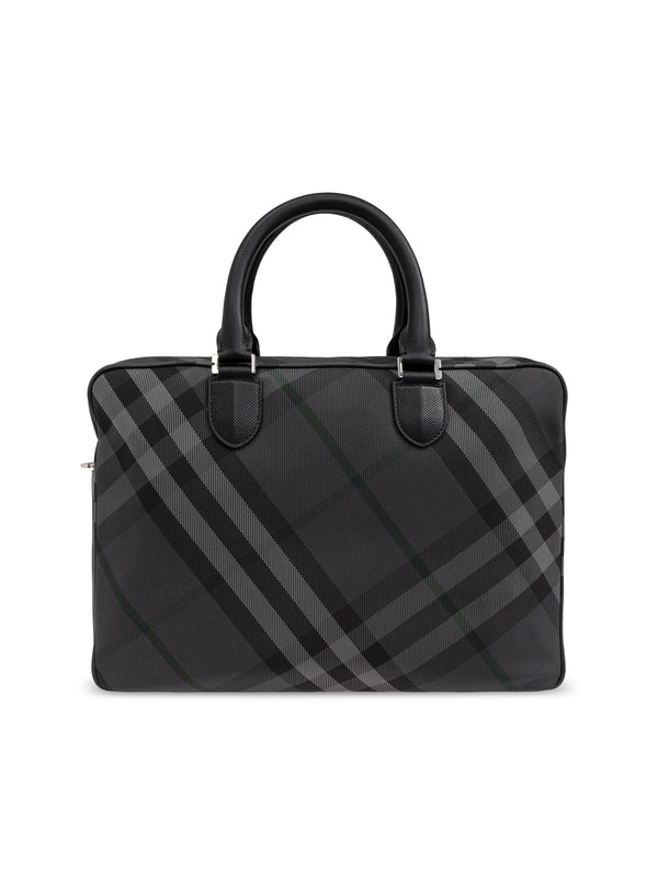 Ekd Check Pattern Brief Case