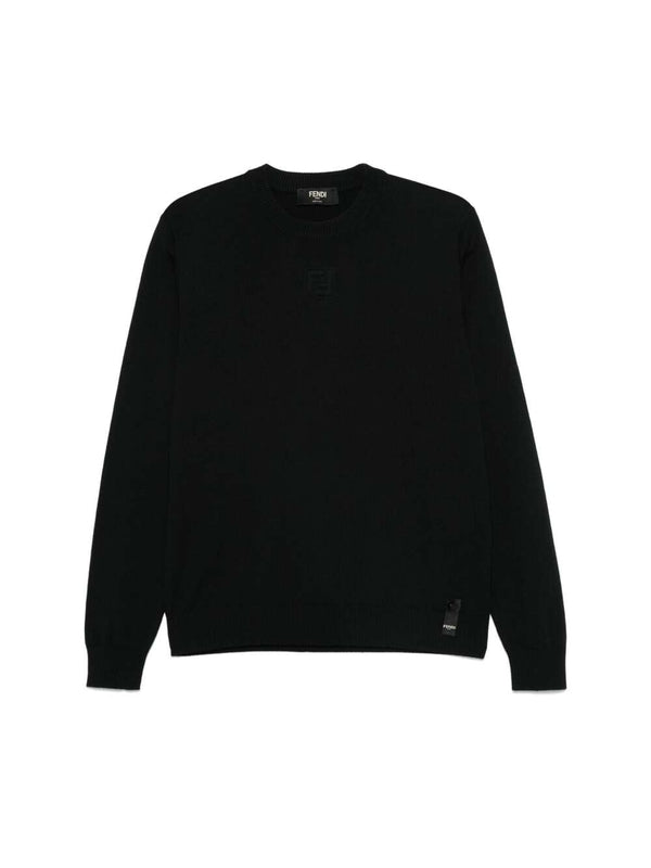 Ff Logo Wool Knit