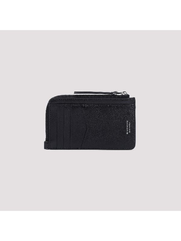 Voyou Logo Leather Zip Card
  Wallet