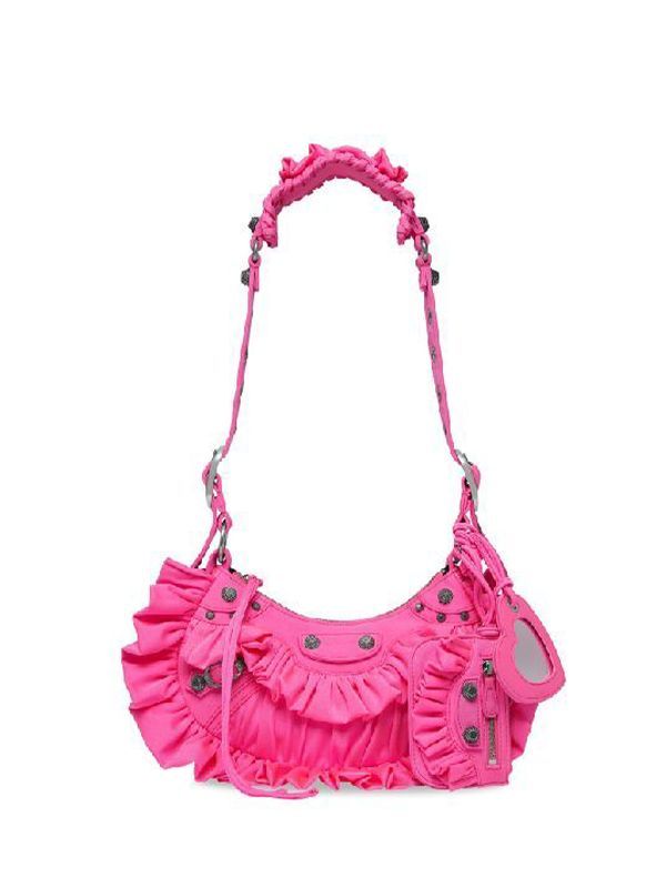 Balenciaga Le Cargol Xs Pink Crossbody & Shoulder Bags