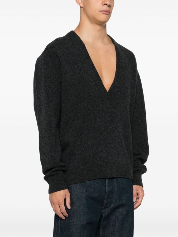 V-neck Wool Sweater