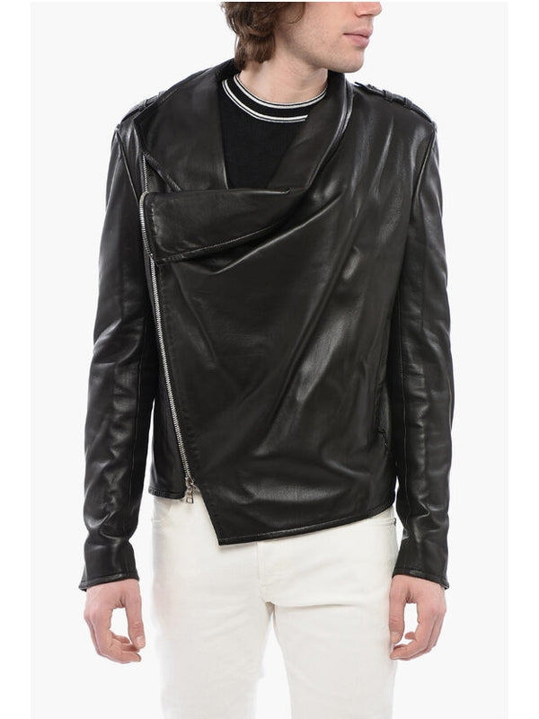 Balmain Black Biker Jacket