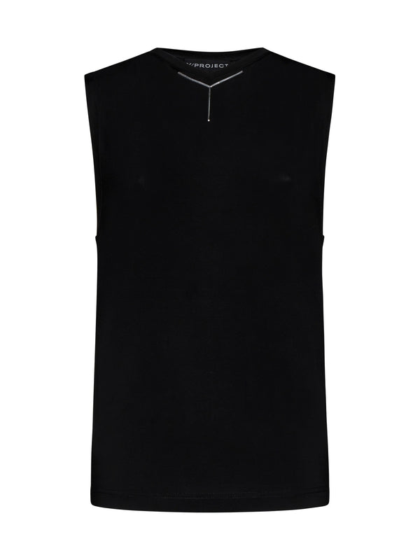 Y Logo Sleeveless Top