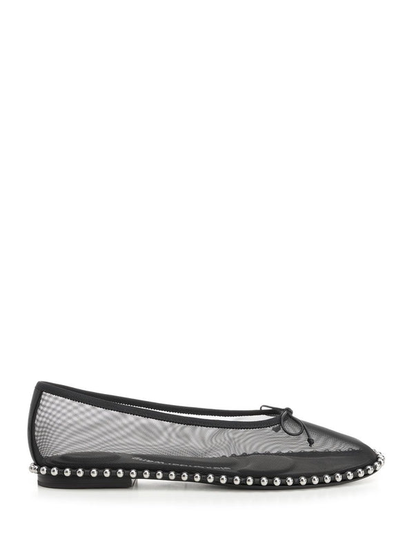 Lina Mesh Ballet Flat Shoes