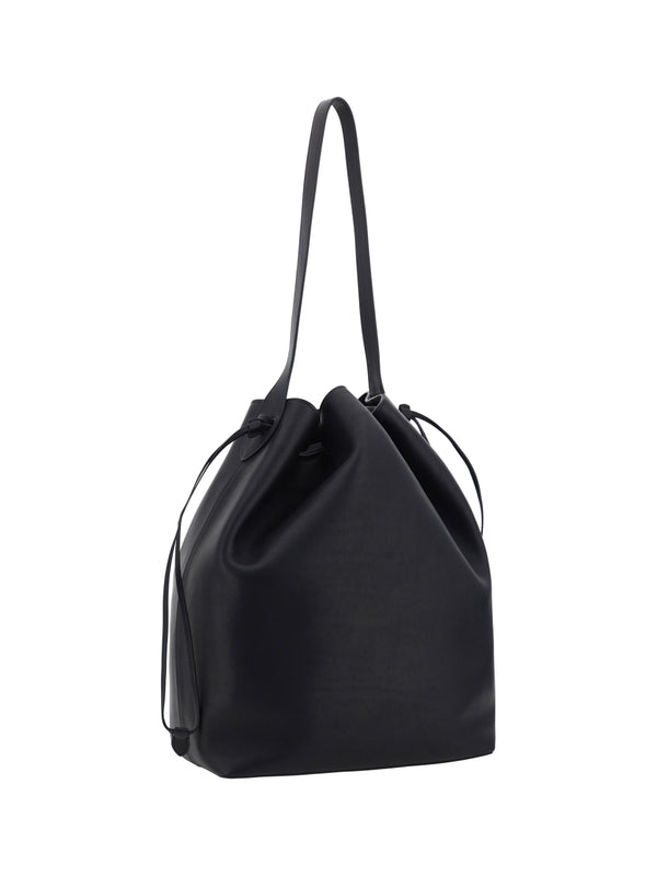 Belvedere Leather Bucket Bag