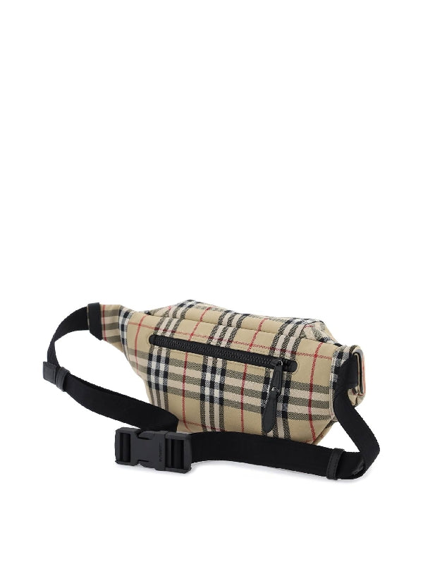 Vintage Check Nylon Belt Bag - Jente