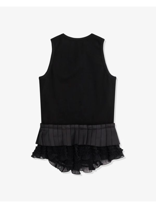 Frill Detail Sleeveless Top