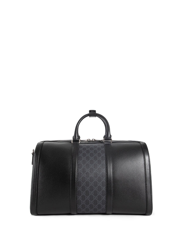 GG Medium Leather Duffle Bag