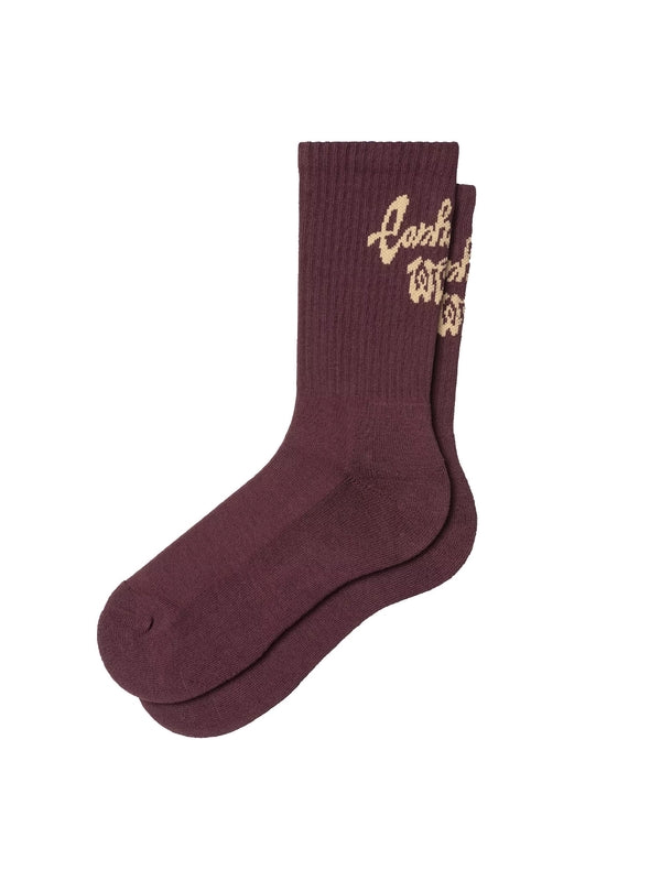 Carhartt Burgundy Socks