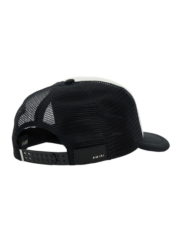 Amiri Black White Cap