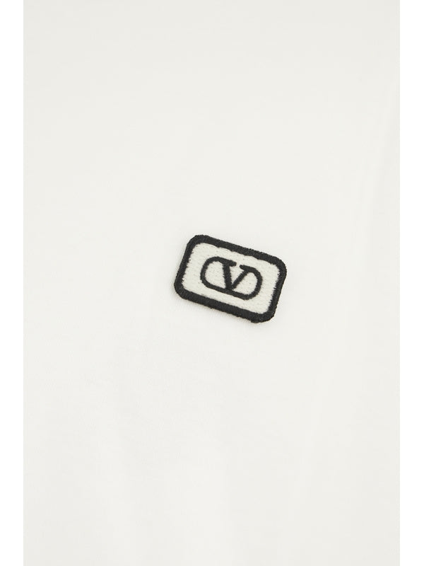 Valentino White Short Sleeve T-Shirt