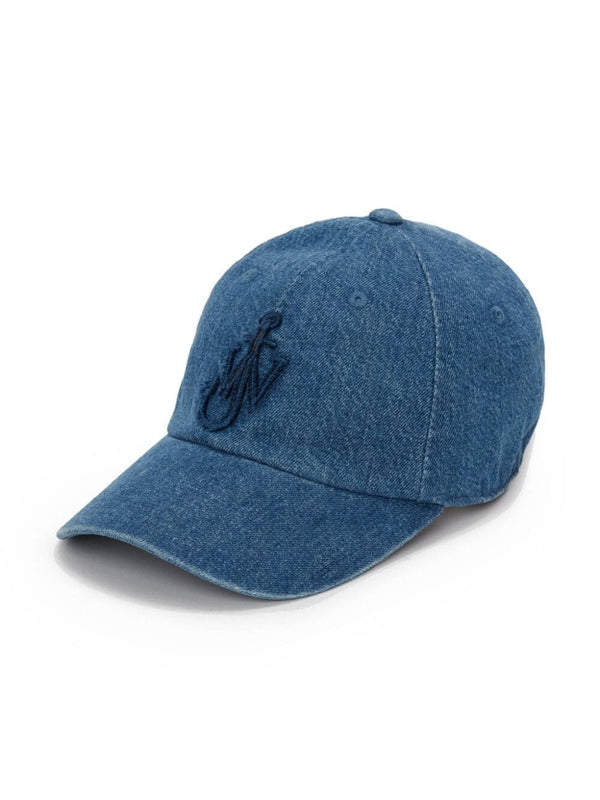 Anchor Logo Denim Baseball Cap