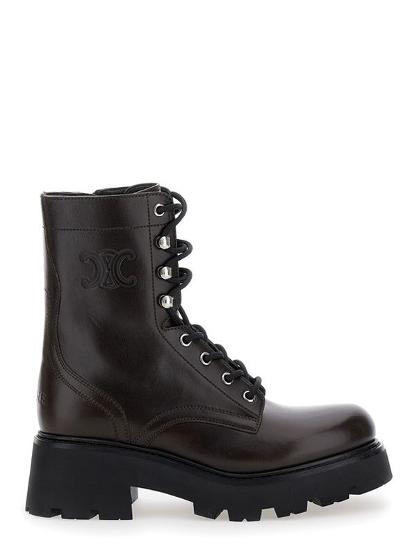 MID LACE-UP W/ TRIOMPHE 45 Lace-Up Boots