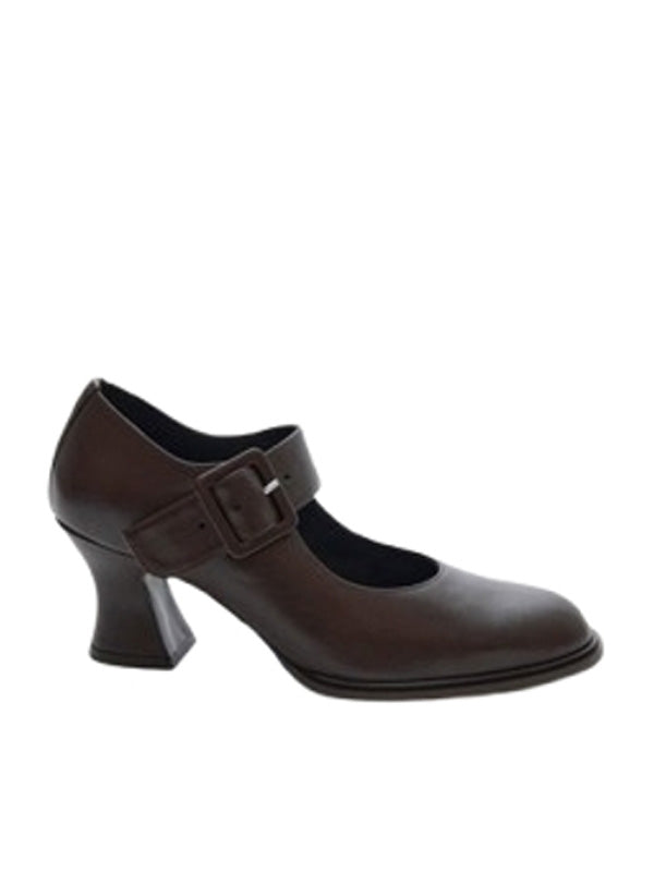 Paloma-Wool Brown Pumps Heels