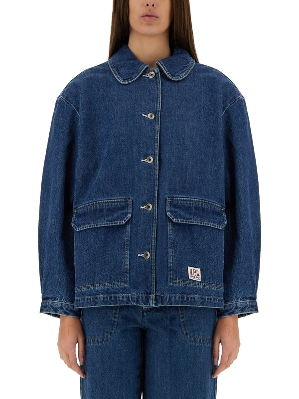 Alys Logo Patch Denim Jacket