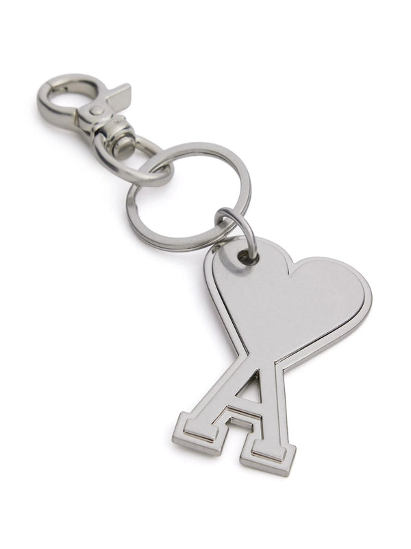 Heart Logo Charm Keyring