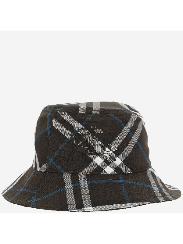 EKD Check Pattern Bucket Hat