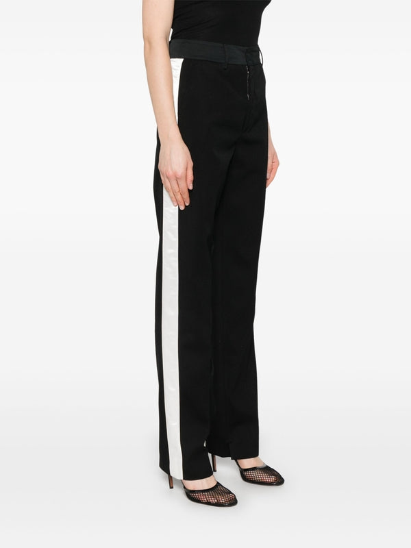 Side Stripe Wool Tailored Pants