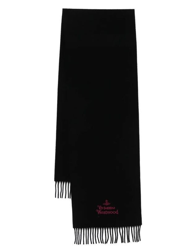 Vivienne Westwood Black Wool Mufflers