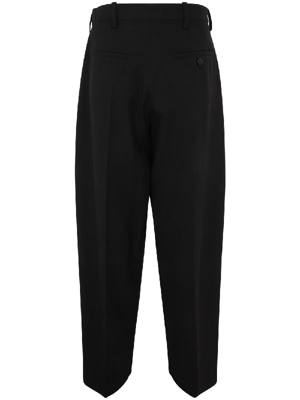 Virgin Wool Tapered Pants