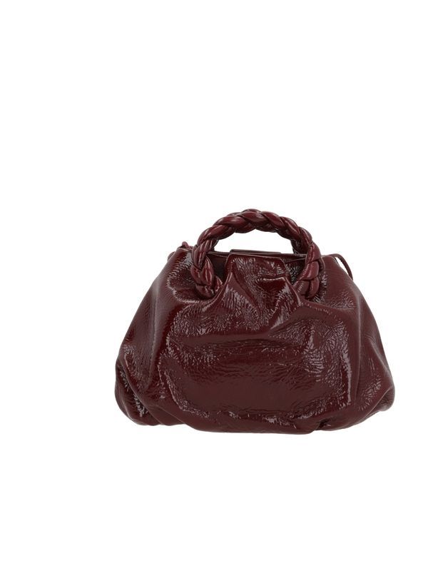 Bombon Crinkle Leather Small Tote Bag