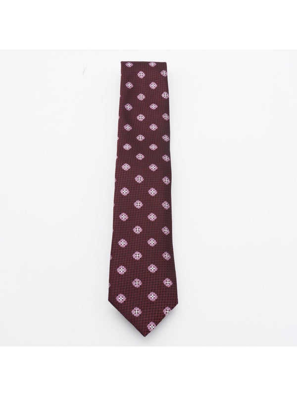 Z Zegna Burgundy Neck Ties