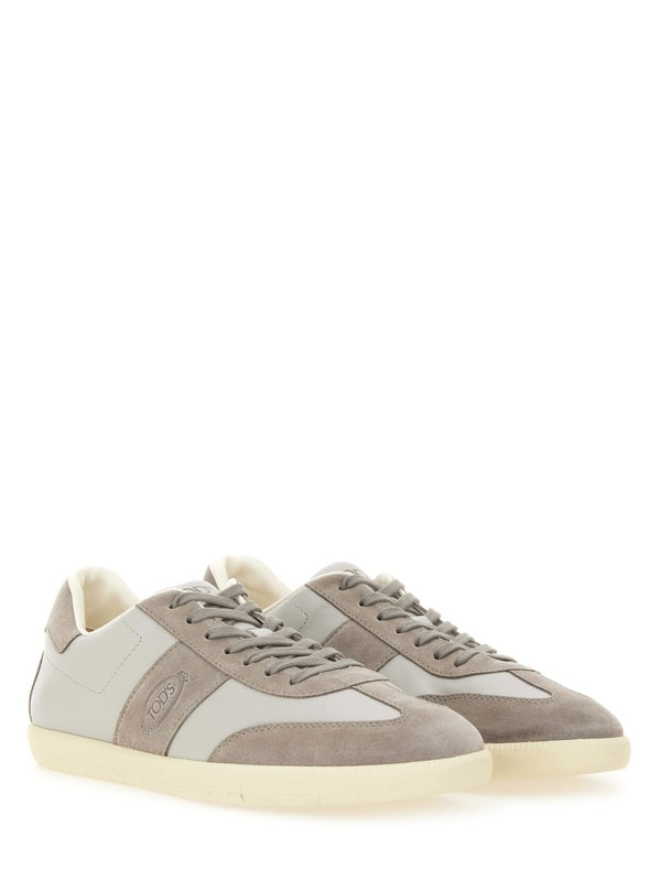 Tod'S Grey Low Top Sneakers