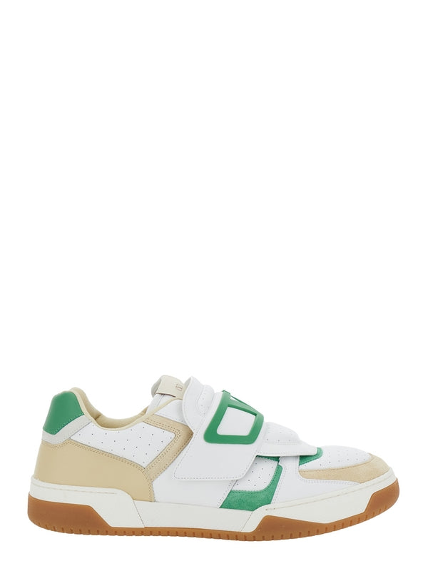 Valentino White Low Top Sneakers