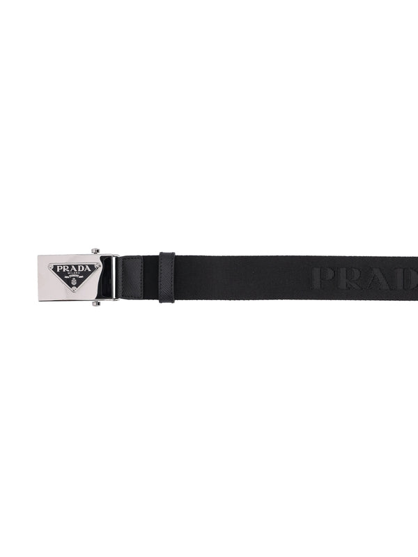 Triangle Logo Buckle
  Nylon Belt