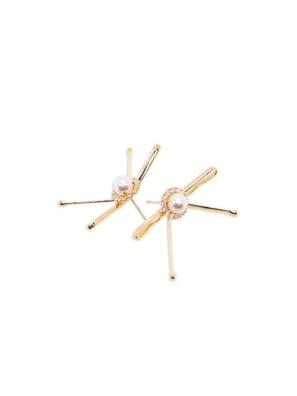 Shushu/Tong Gold Earrings