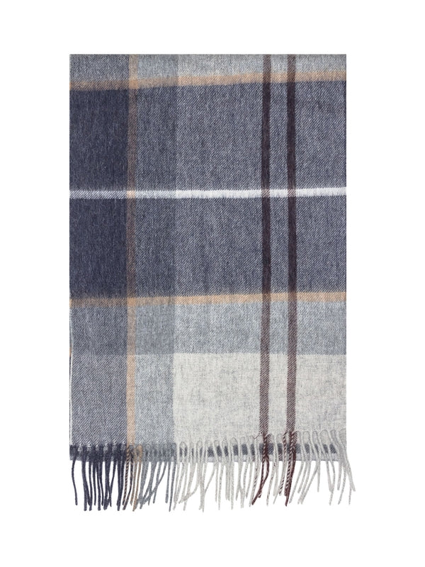 Barbour Grey Wool Mufflers