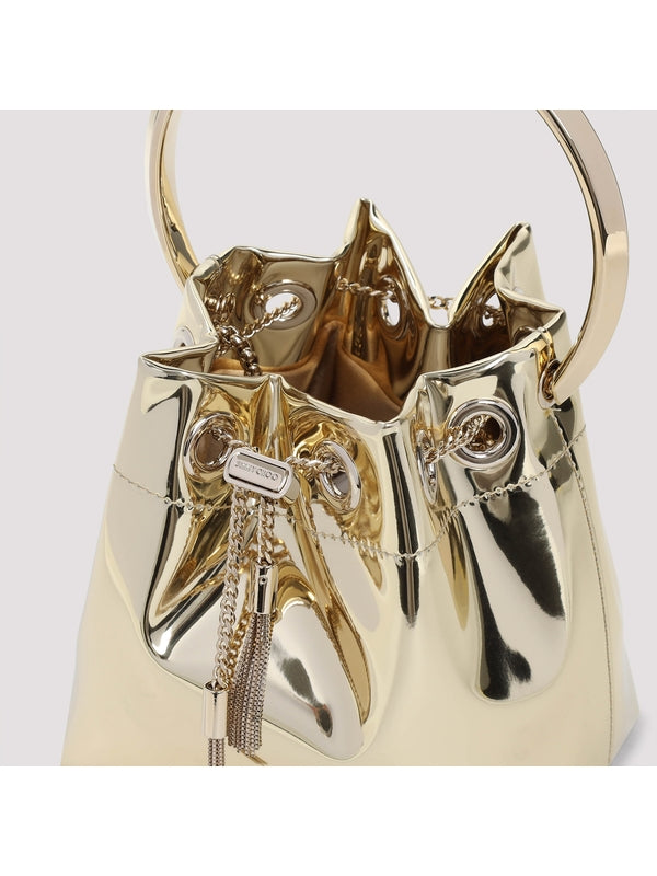 Bonbon Metallic Bucket Bag