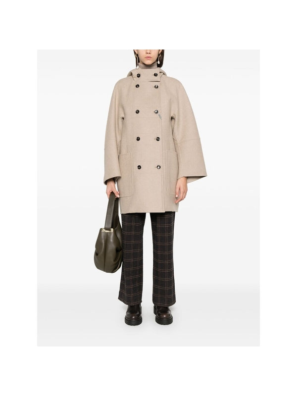 Arturo Wool Cashmere Hoodie Coat