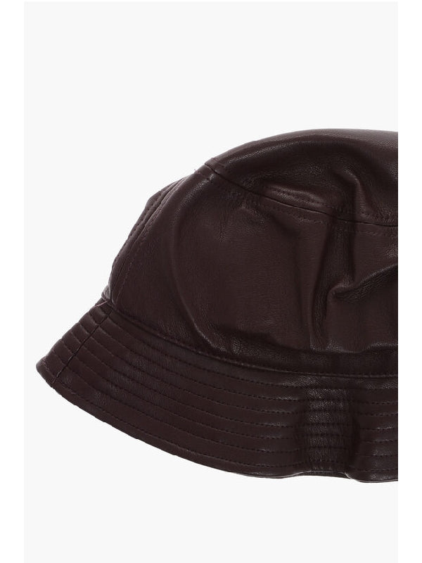 Vida Fake Leather Bucket Hat