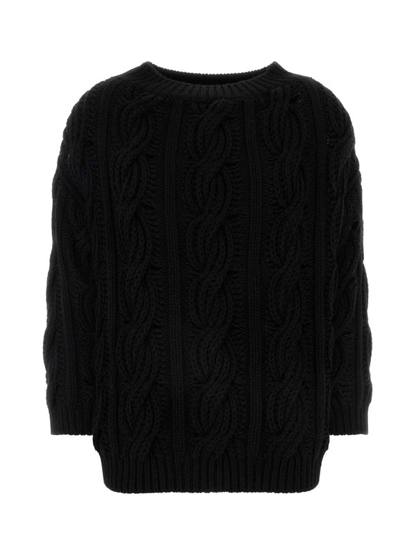 Wool Crewneck Knit