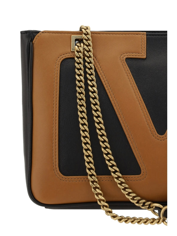 Chez Logo Lambskin Crossbody
  Bag
