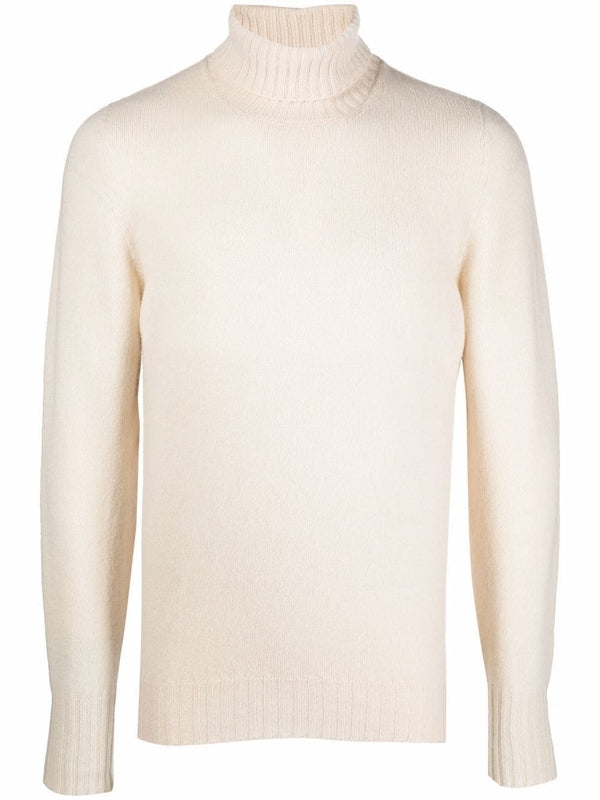 High Neck Wool Knit