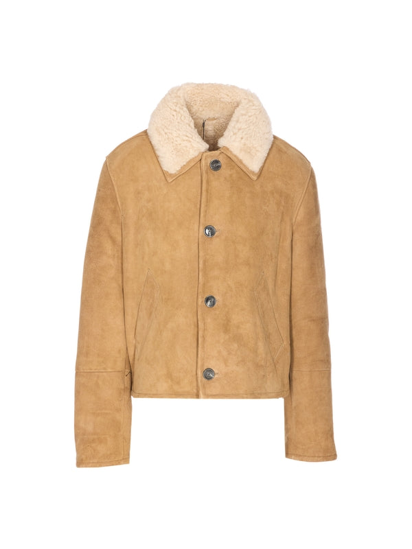 Ami Beige Fur & Shearling