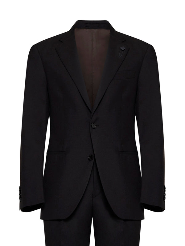 Boutonniere Wool Single Set-Up Suit