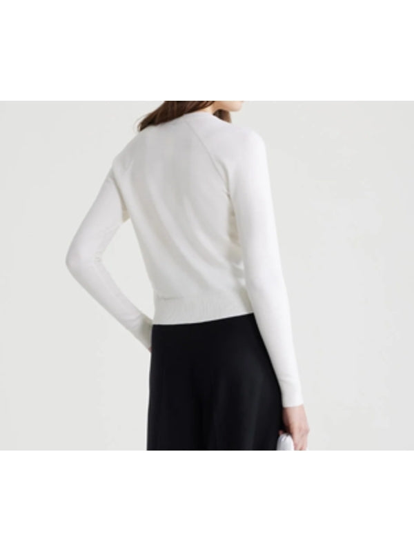 Patou White Knitted