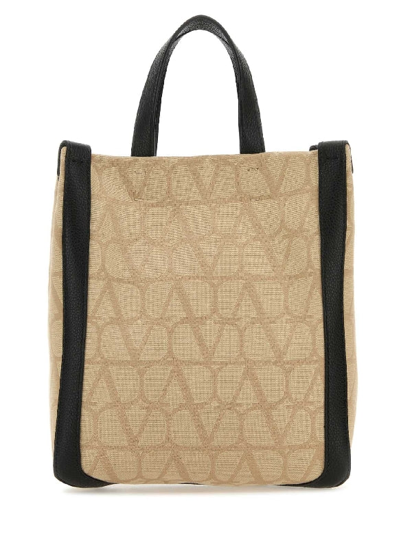 Allover Logo Pattern Tote Bag