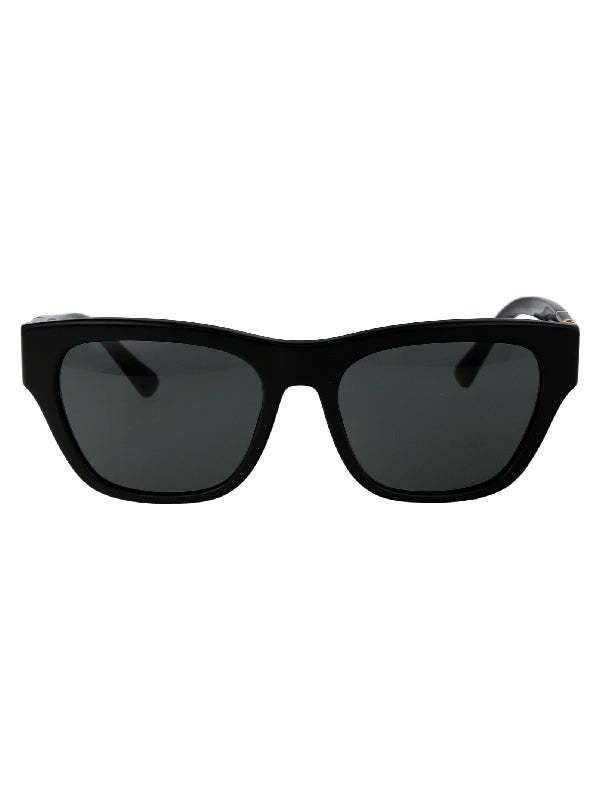 VE4457 Medusa Temple Logo Sunglasses