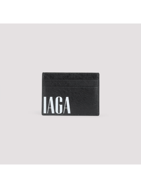 Balenciaga Black Card Holders