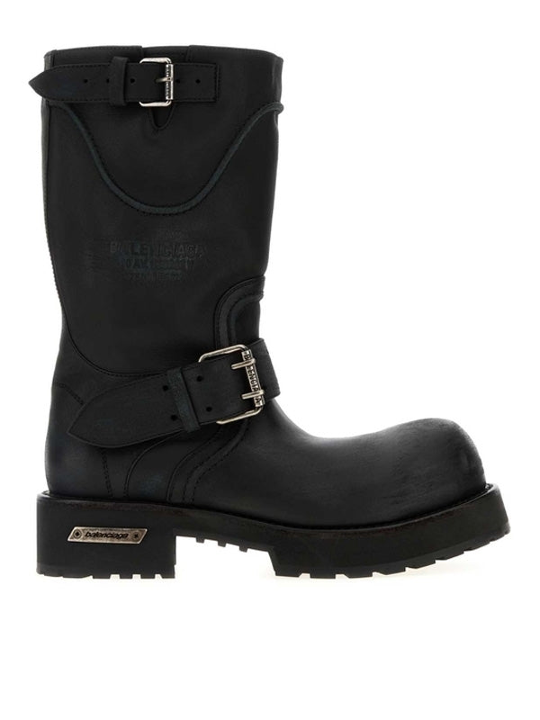 Balenciaga Black Middle Boots