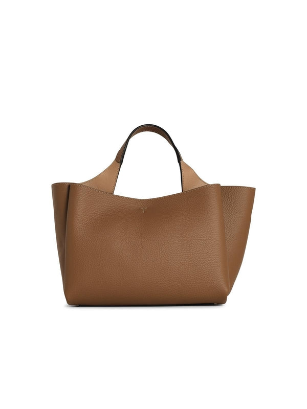 Apa Small Leather Tote Bag