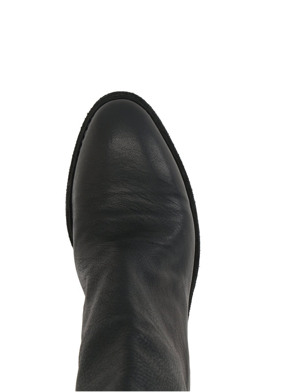 Guidi Black Ankle Boots