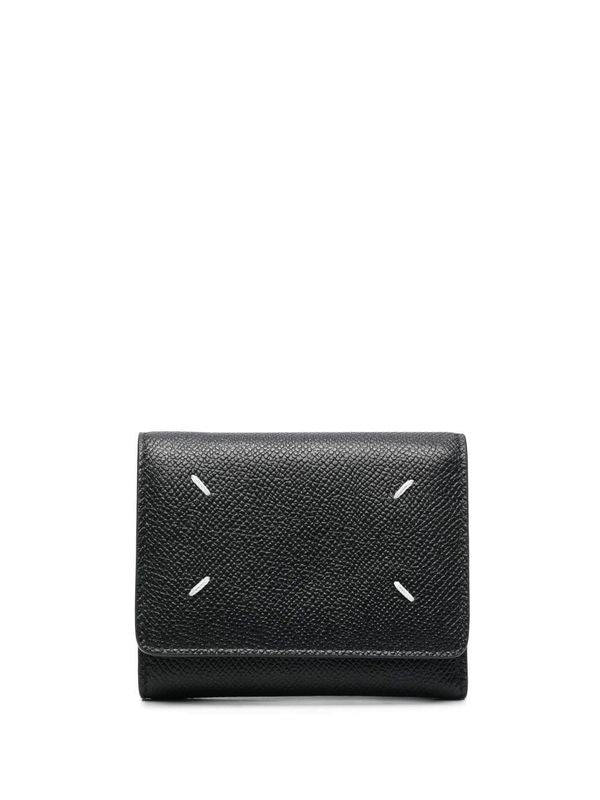 Stitch Leather Wallet - Jente