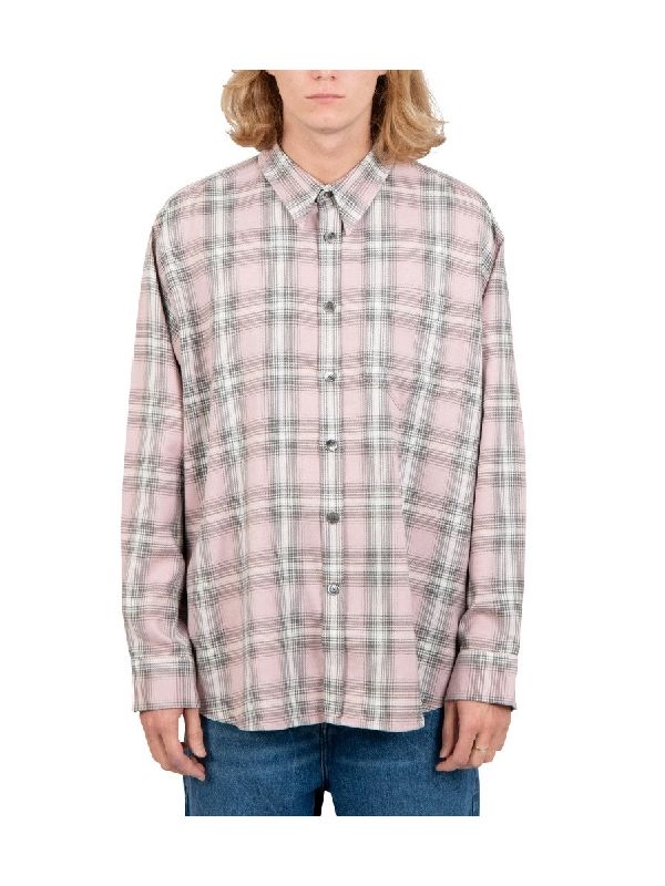 Wool Blend Check Shirt